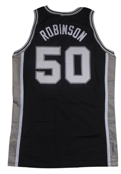 1994-95 David Robinson Game Used & Signed San Antonio Spurs MVP Season Road Jersey (Beckett)